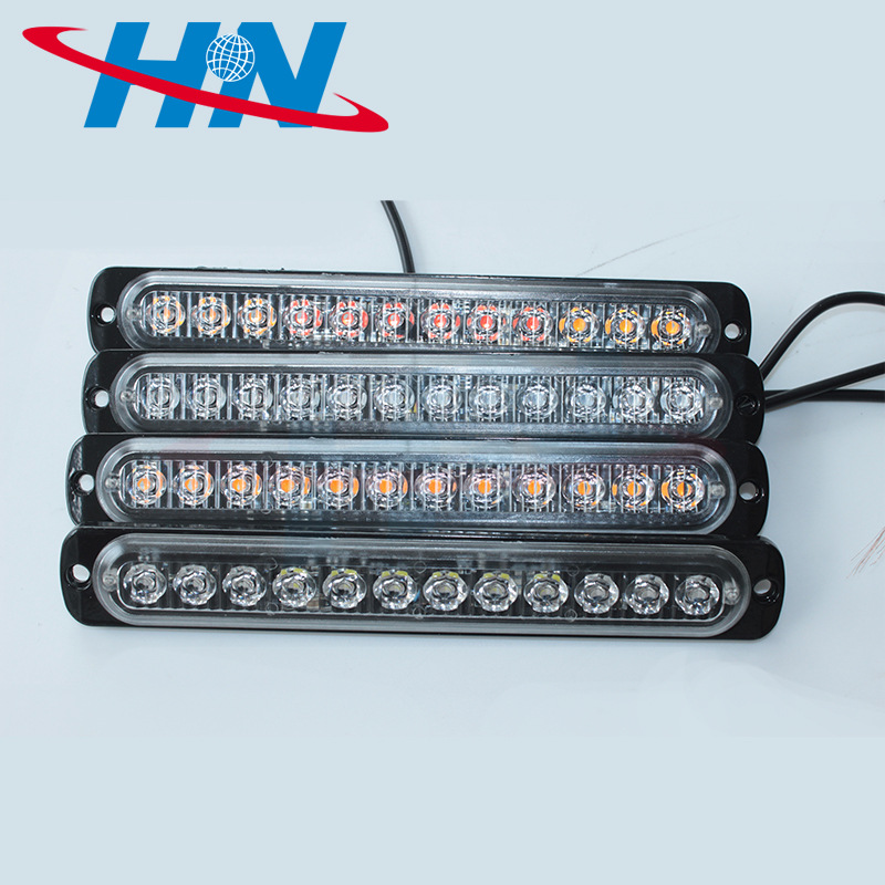 Suministro transfronterizo 12v24v 12led universal camión ancho luz lateral luz esquina Luz