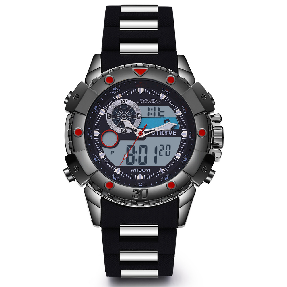 Venta caliente stryve hombres moda multi-funcional doble movimiento impermeable deportes estudiante deportes transfronterizo e-commerce Mesa 8001