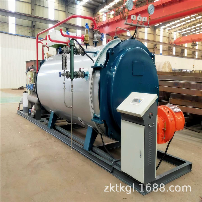 出口撬装蒸汽锅炉     4吨燃油(气)LED压缩天然气  卧式蒸汽锅炉