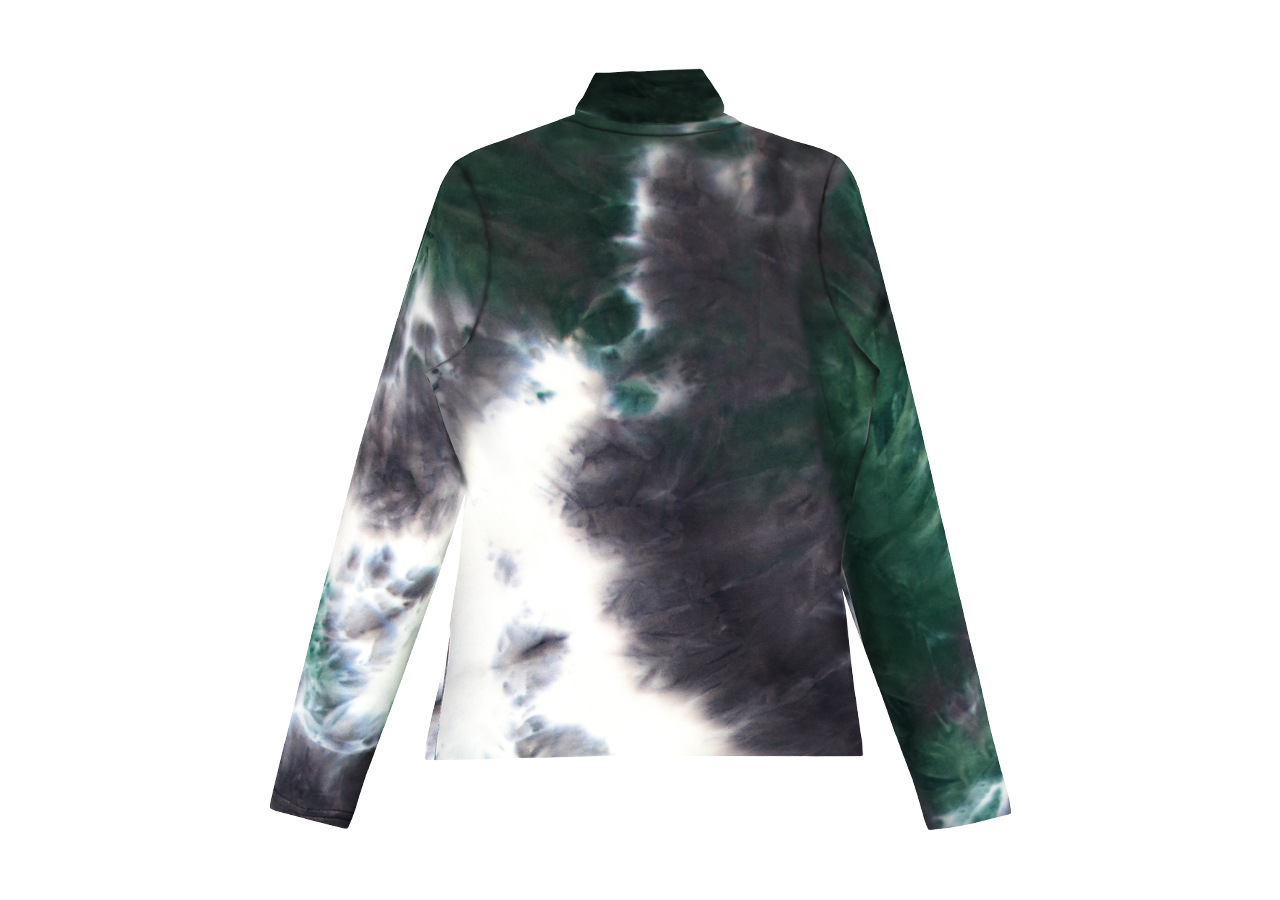 long-sleeved autumn tie dyeing self-cultivation slimming bottoming shirt  NSLM28999