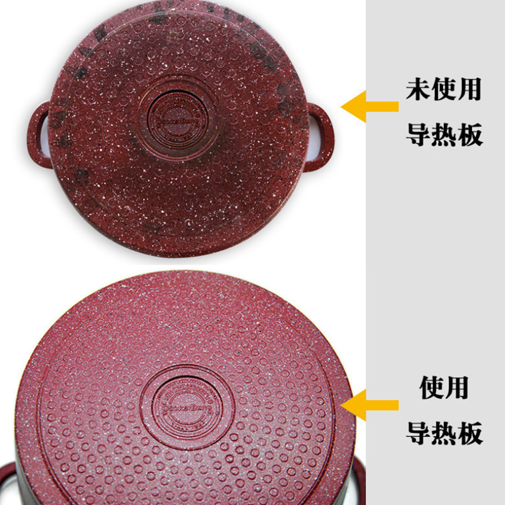 Kitchen gas heat plate, gas stove heat plate, enameled pot bottom anti-staining heat disc, household thawing plate