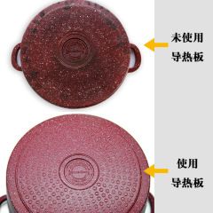 Kitchen gas heat plate, gas stove heat plate, enameled pot bottom anti-staining heat disc, household thawing plate