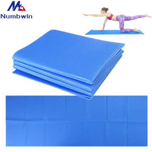 PVC folding yoga mat sports fitness mat sit-ups blanket portable foldable cross-border Amazon