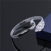 direct deal Korean Edition new pattern Silver bracelet classic fashion temperament Peacock Opening Bracelet Jewelry wholesale