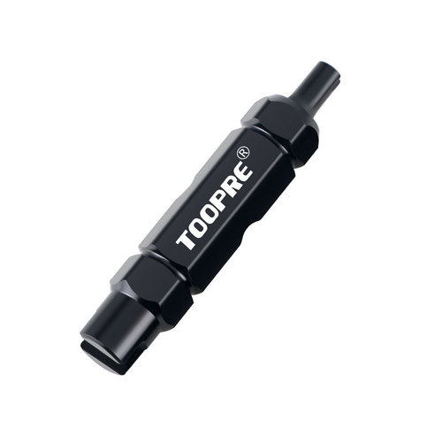 TOOPRE bicycle multifunctional American valve core tool French tire valve extension rod removal wrench
