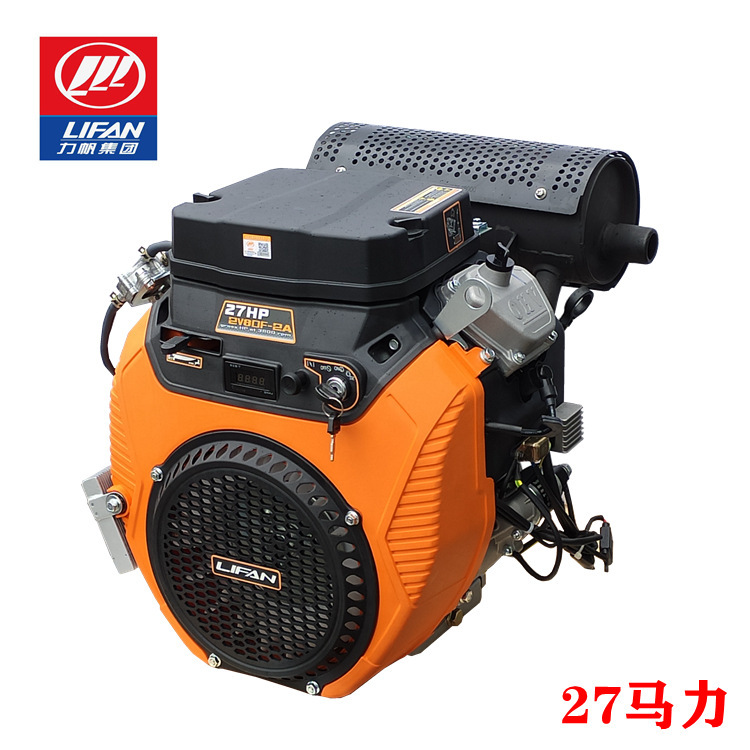 LIFAN LIFAN 27HP double cylinder gasoline engine 2V80F24 HP sand pumping high pressure cleaning machine Marine Daniel