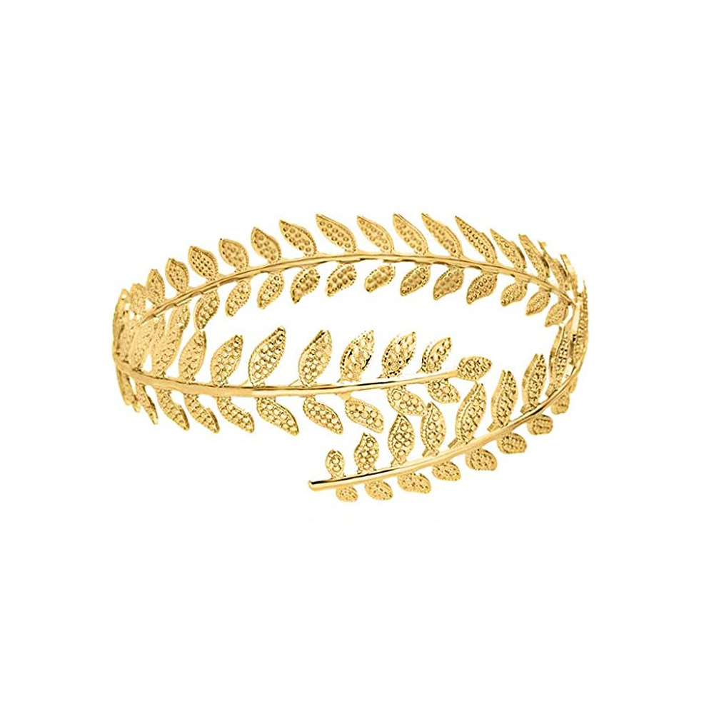 Vente Chaude Bracelet En Métal Géométrique Ensemble Anneau De Bras Feuille Ensemble De Six Pièces En Gros display picture 7