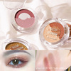 New biscuit eye shadow baking three -color eye shadow disc ins Ultra -fire matte pearl light wet powder beginners