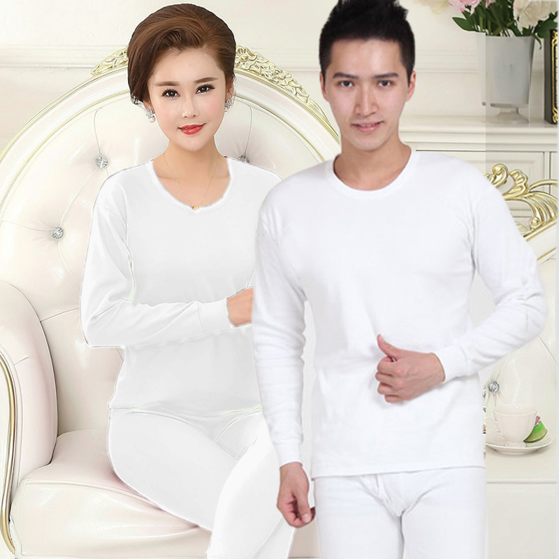 man white keep warm Underwear suit Middle and old age pure cotton Autumn coat Long johns Cotton jersey Autumn and winter Primer Underwear