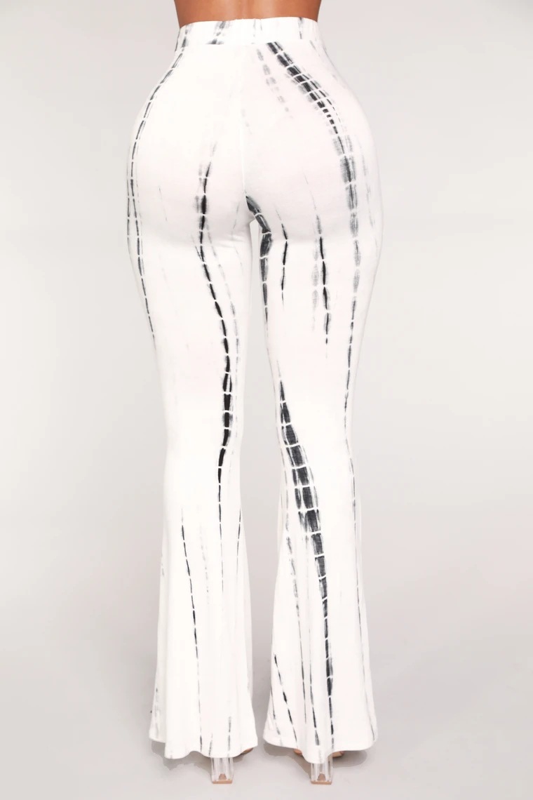 high waist tight printed pants NSHBG123294