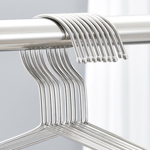 Stainless steel 304 thickened children and adult clothes drying rack, clothing store hanger, household use