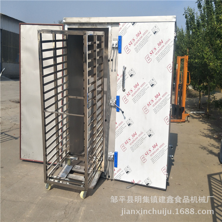 陕西馒头蒸房双门72盘蒸汽蒸箱蒸红薯蒸房