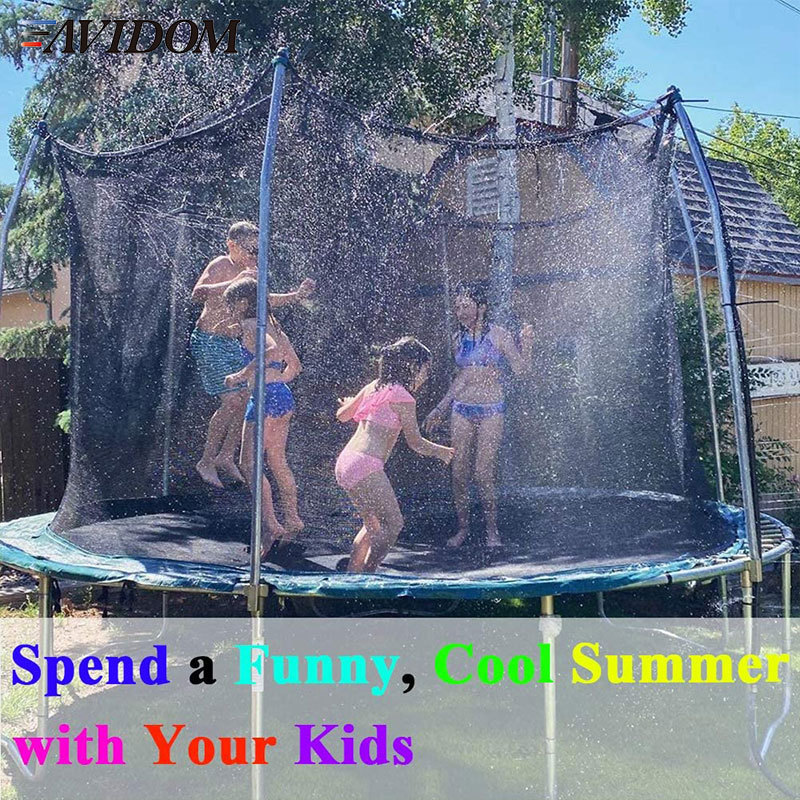 供應(yīng)室外大型豪華帶噴水蹦床 兒童休閑娛樂玩水彈力蹦床