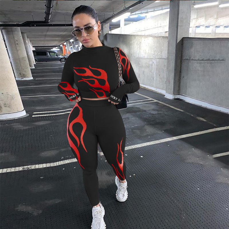 Autumn Sexy Cute Two Piece Suit