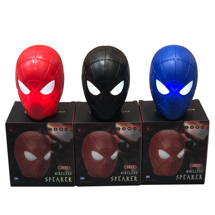 New JK01 creative Spider Man Bluetooth speaker gift custom mobile phone computer mini multi-function small stereo