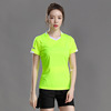 Summer uniform for badminton, quick dry set suitable for men and women, volleyball sports suit for training, with short sleeve, custom made
