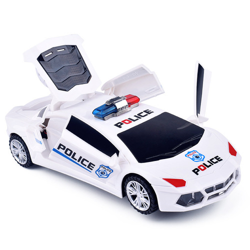 Electric universal deformable toy car Musical light-up electric toy car Street stall hot selling toys wholesale