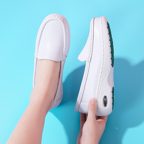 Air-cushioned Nurse Shoes for Women: Soft Sole, Flat Design, Breathable, Comfortable & Non-Slip—Perfect for Winter Wear, One-Stop Sourcing Available