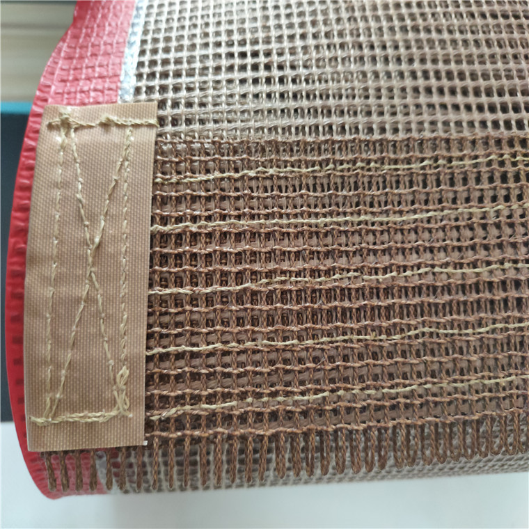 厂家定制 铁氟龙网状传送带 阻燃防火 烘道输送带UV光固机网格带