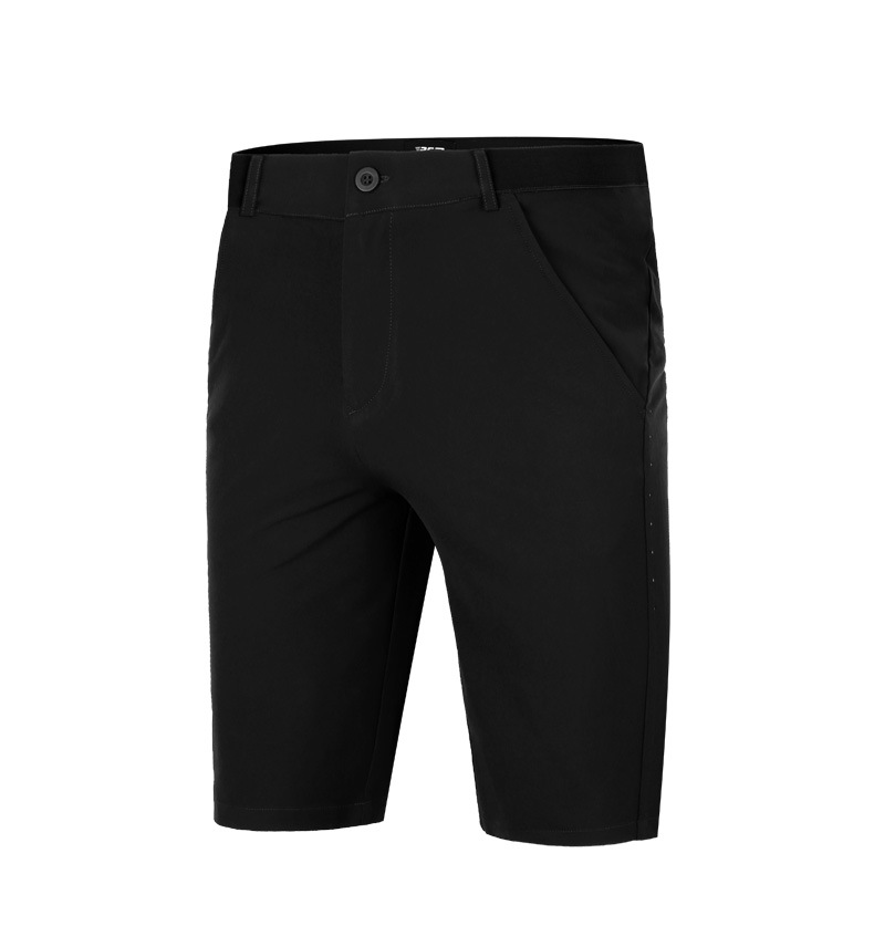 Quần short golf nam PGM ống giữa co giãn thoáng khí — KUZ076 màu xám, KUZ076 màu trắng, KUZ076 màu đen chi tiết 7