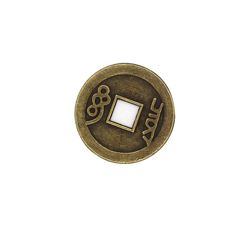 Batch imitation Qing Dynasty ancient coins, imitation brass five emperors copper coins, car key fob, bulk accessories, Feng Shui decorations