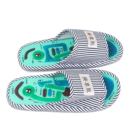 Neutral cotton casual Tai Chi massage shoes fabric slippers open toe home shoes home leisure manufacturers wholesale