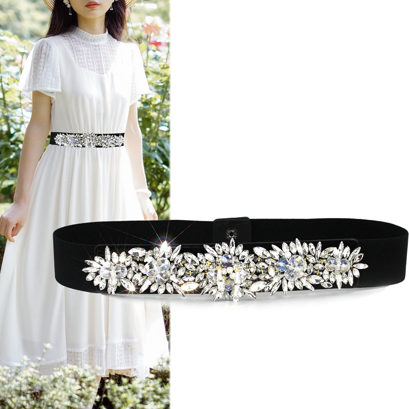 Elastic waist belt handmade