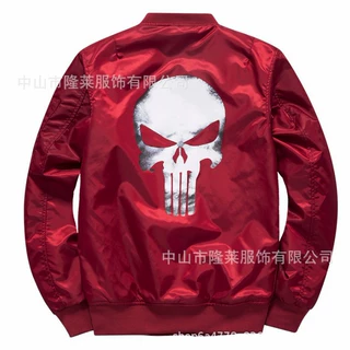 美国飞行夹克定做 冬款立领夹棉加厚棒球外套diy定制