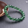 世纪塘朝珠宝 DIY手链配件批发 草莓晶圆珠 天然冰种绿草莓晶手链