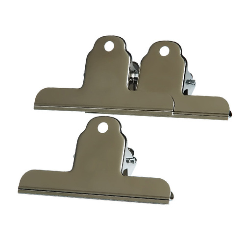 Stainless steel clip mountain clip stainless steel long tail bill clip large steel clip picture clip art supplies office clip