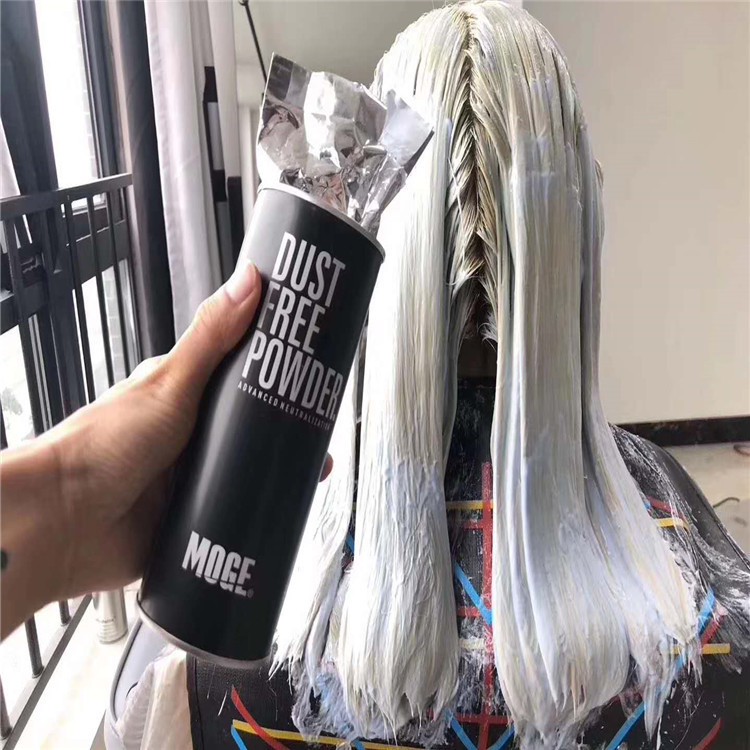 魔歌藍粉漂白劑溫和型毛白劑無塵無氨無刺激溫和漂色