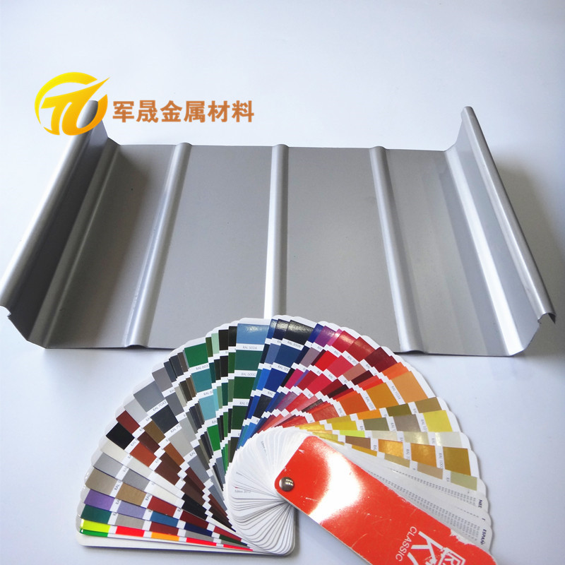 厂家直供3004氟碳漆1.0厚铝镁锰板 铝合金屋面集成系统