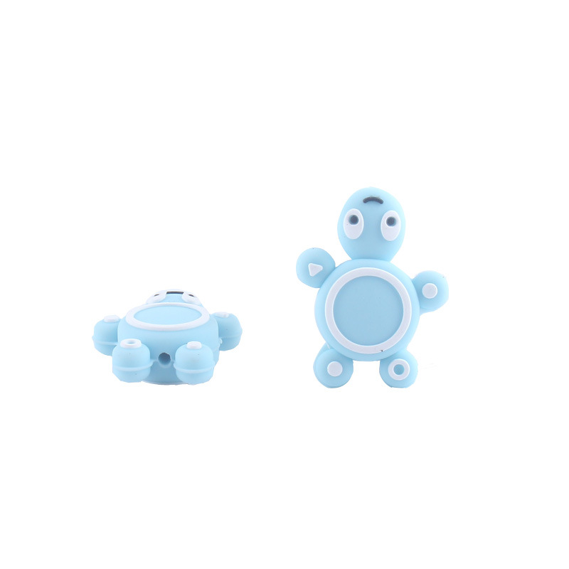 Directo de fábrica de calidad alimentaria de silicona Kaola teether perlas a granel Kaola joyería tesoro molienda teether perlas al por mayor