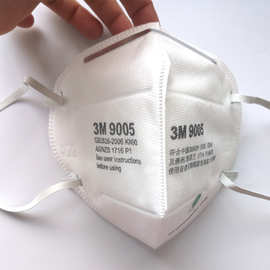3M9005/9505颈带式口罩防雾霾PM2.5工业粉尘KN90防尘一次性口罩