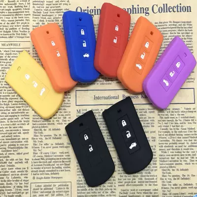 Suitable for Mitsubishi Xinyi Song ASX Jinxuan Outlander EX Jinjie Wing God Lan Se Pajero Silicone Key Set