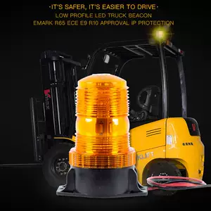 ไฟเตือนรถโฟล์คลิฟต์ 10-110V ไฟแฟลช 30 หลอด LED ไฟสำหรับรถโรงเรียน ไฟบนหลังคารถกู้ภัยทางจราจร ไฟแฟลชสำหรับงานเหมืองและรถก่อสร้าง