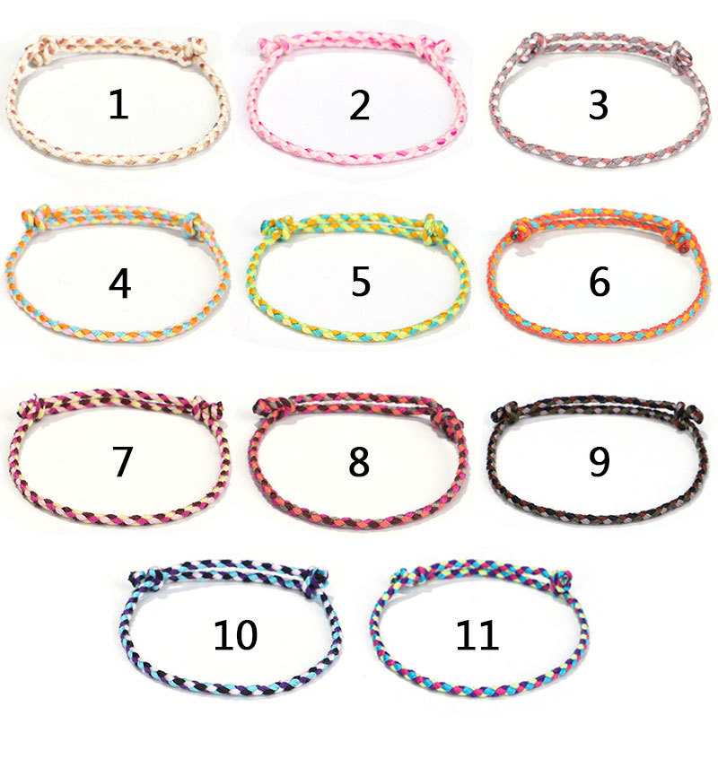 Fashion Colorful Cotton Knitting Women's Bracelets display picture 2
