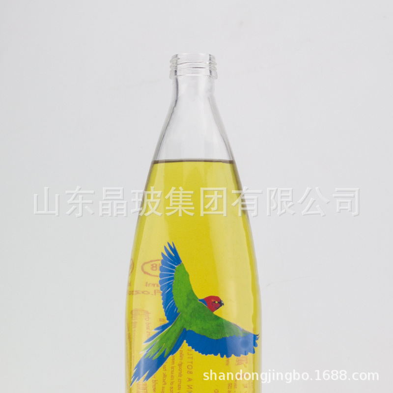 厂家直销500ml水瓶   375ml 果酒瓶    喷涂洋酒瓶