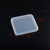 Square plastic box, screw, cards, increased thickness