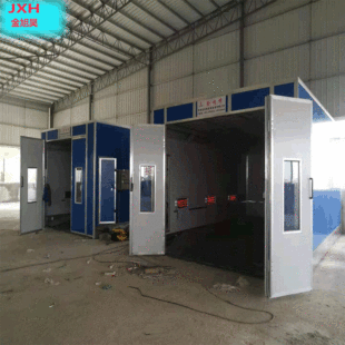 Car paint room luxury standard environmental protection rain-proof paint room environmental protection equipment full set