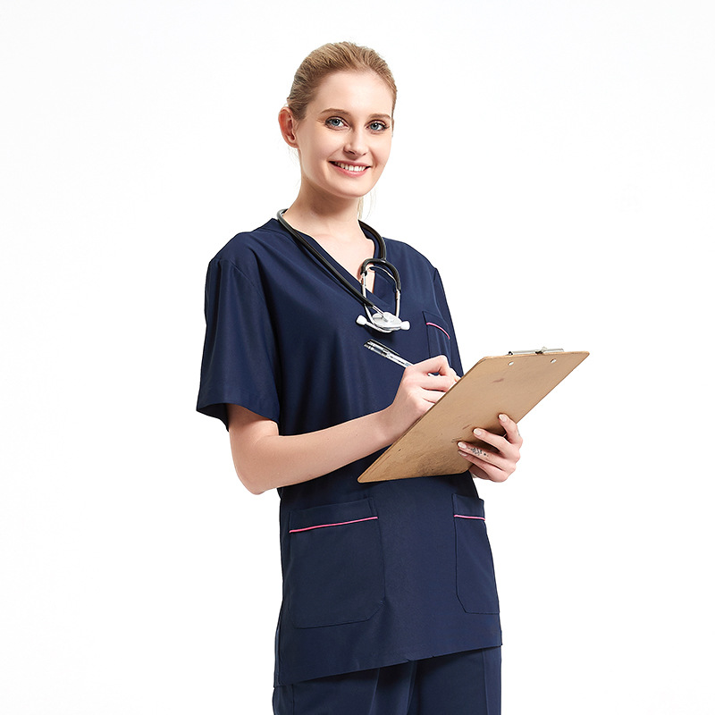 女藏蓝 短袖（针织）