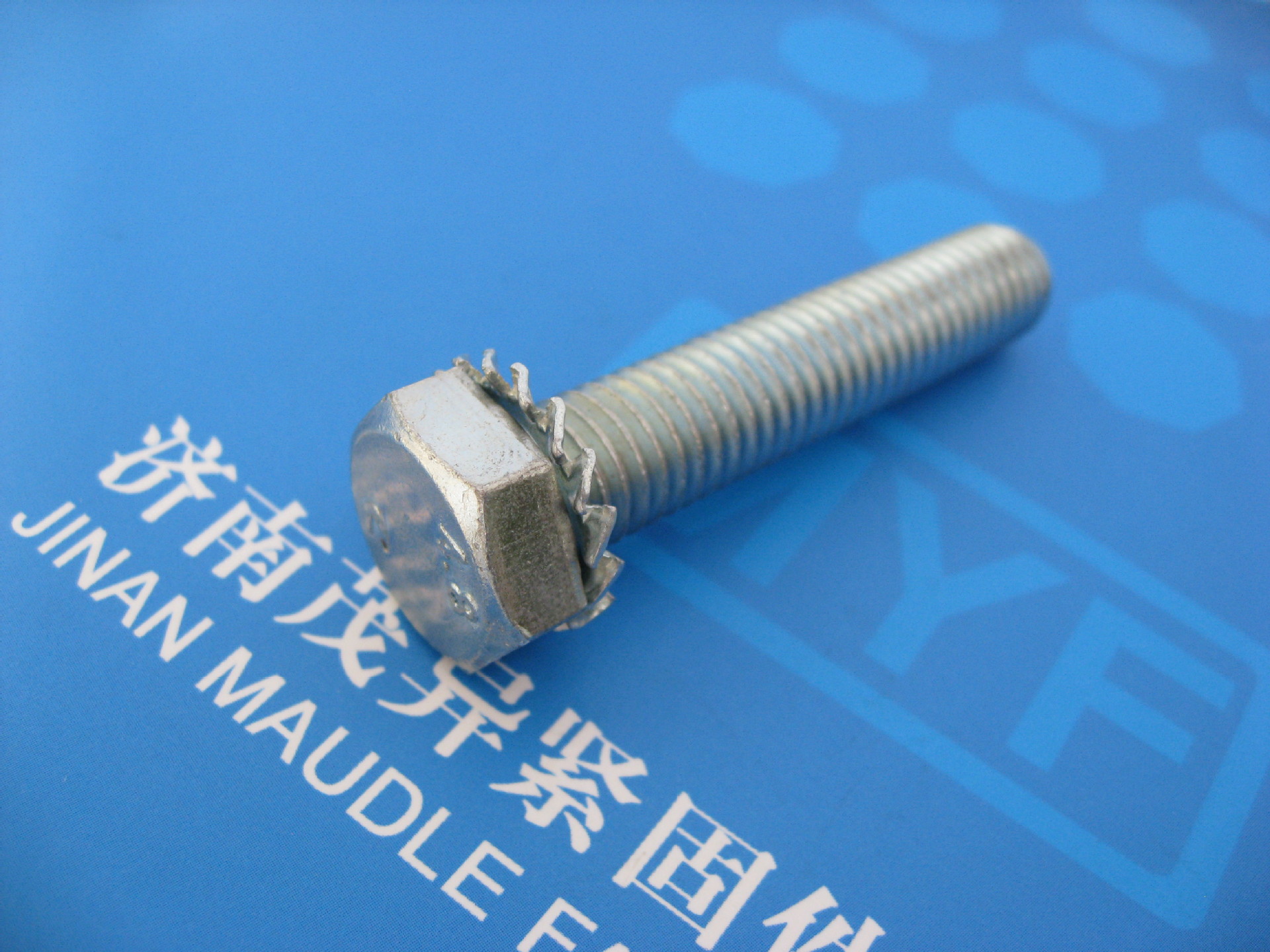 六角头螺栓与外锯齿锁紧垫圈组合Q144/M10*50