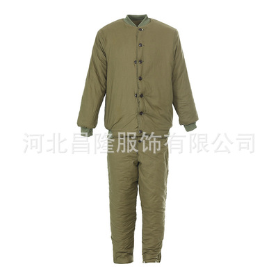 勞保加厚棉衣軍棉襖棉褲礦井棉衣棉褲套裝防寒保暖冷庫男軍棉衣褲