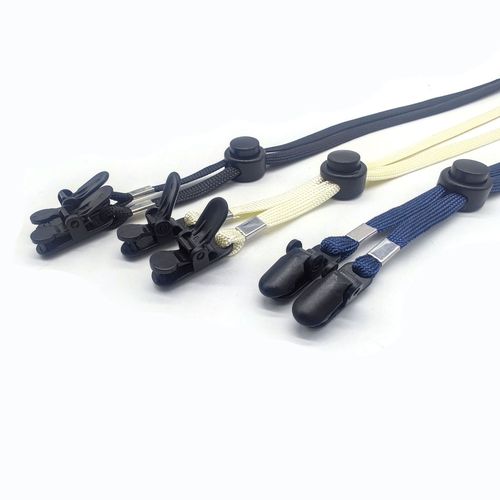 Windproof rope fisherman hat, straw hat, sun hat, adjustable windproof rope, lanyard, glove lanyard, anti-drop rope