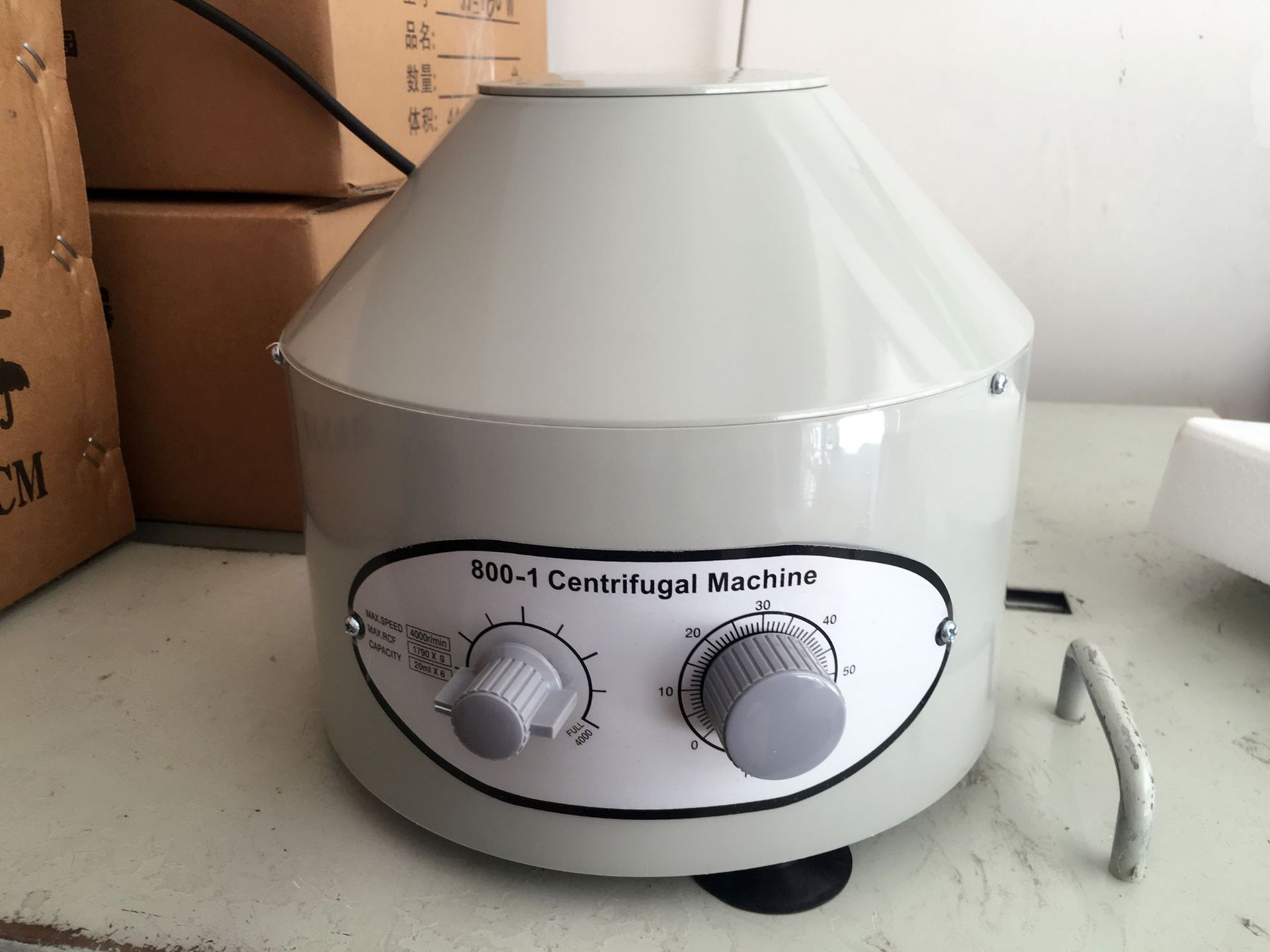 800-1离心机 20ml×6管 带定时 800-1离心机 欧规 美标可定做