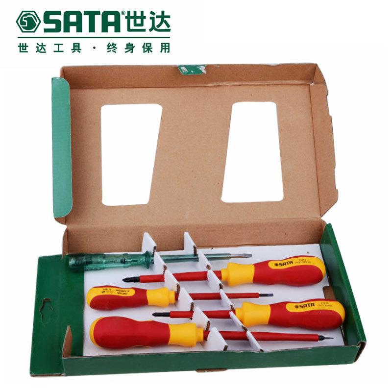 09302VDE绝缘螺丝批组套,09302,5件/世达