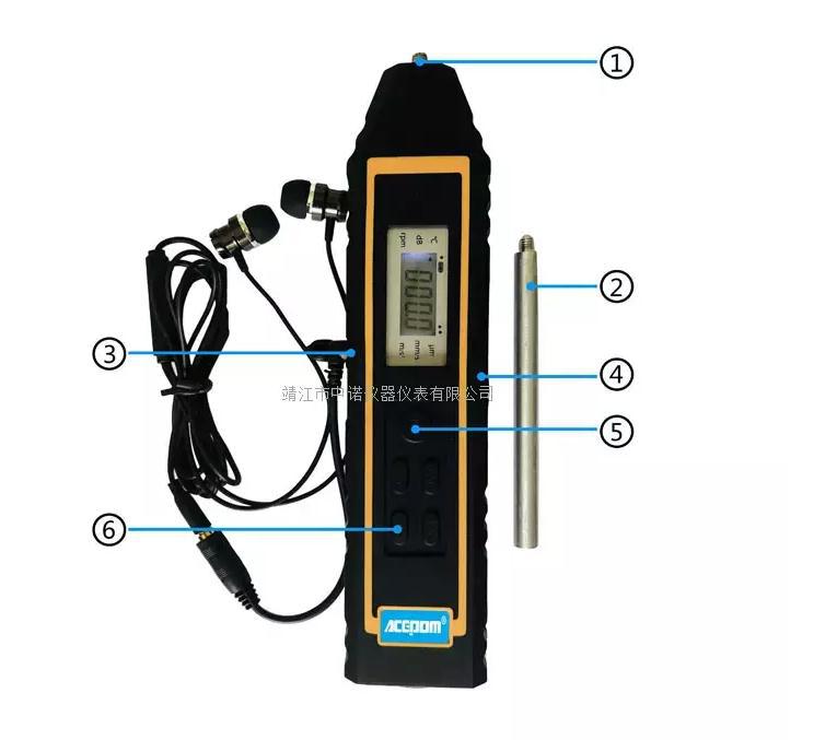 安铂阀门内漏检测仪ACEPOM247 笔式多功能超声检漏仪