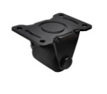 1.5寸固定轮 怡合达  CDK06-D38-NQ 表面处理电泳(黑漆脚轮