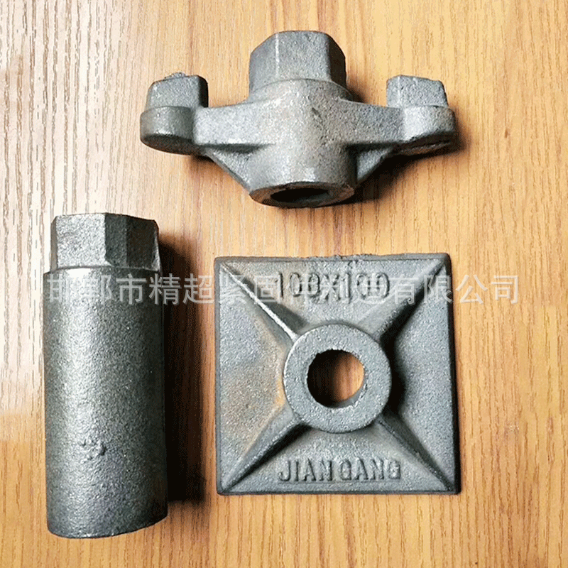 长期供应 各种建筑配件铸铁山型母 止水螺杆螺栓T形扣建筑