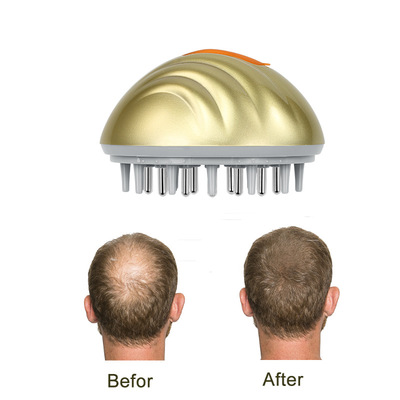新滾珠上藥梳批發hair growth 自動導液按摩美發梳家用頭皮上藥器